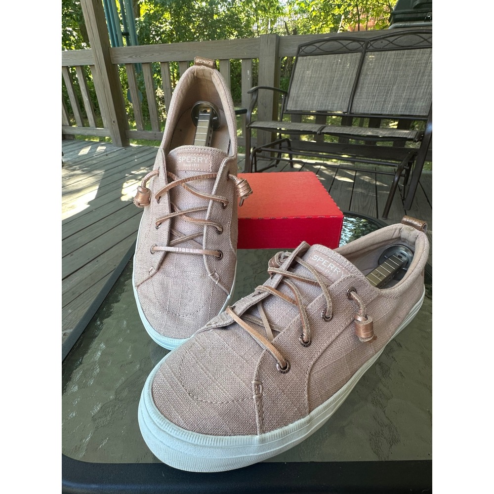 Sperry Top-Sider Women's‎ 10M Boat Shoes Casual Sneakers Rose Gold